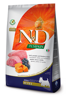 Farmina N&D Pumpkin Cordeiro e Blueberry Adult Mini 2,5 kg